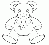 desenhos de peluche para colorir