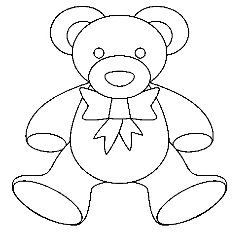 desenhos de peluche para colorir