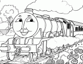 desenhos do thomas e seus amigos para pintar