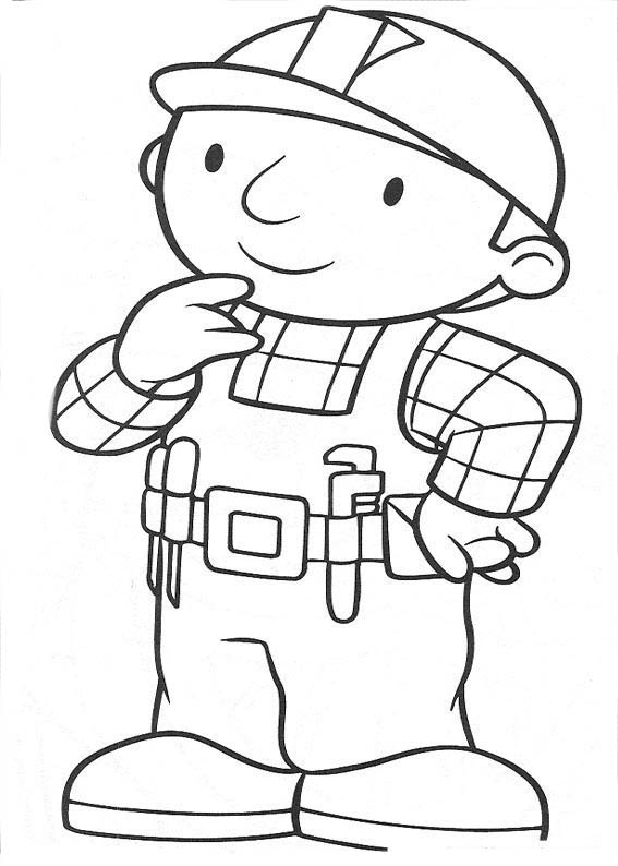 desenhos para colorir bob o construtor