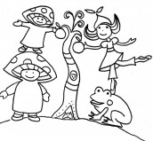 desenhos para colorir de dois amigos