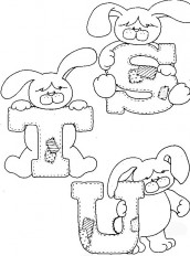 desenhos para colorir do abecedario 6