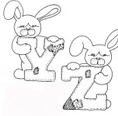 desenhos para colorir do abecedario 8