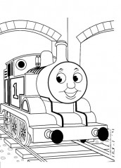 desenhos para colorir e imprimir do thomas e seus amigos