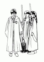 desenhos para colorir harry potter