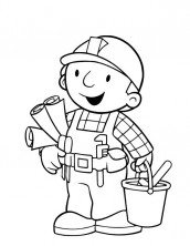 desenhos para colorir online bob o construtor