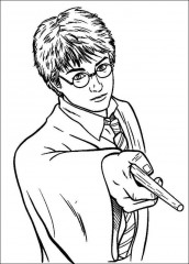 desenhos para pintar harry potter