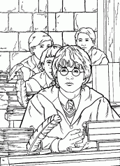 harry potter para pintar