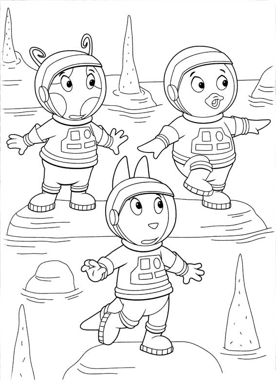 pablo backyardigans imagens para colorir