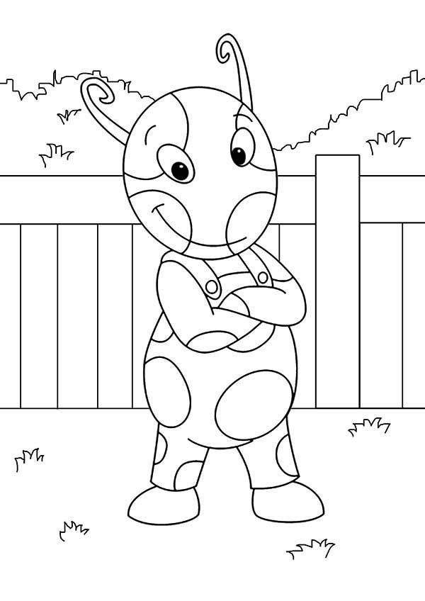 uniqua backyardigans imagens para colorir