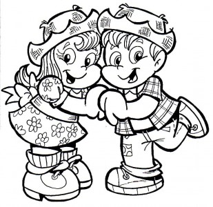 Desenhos de caipira para colorir