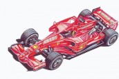 Ferrari para colorir