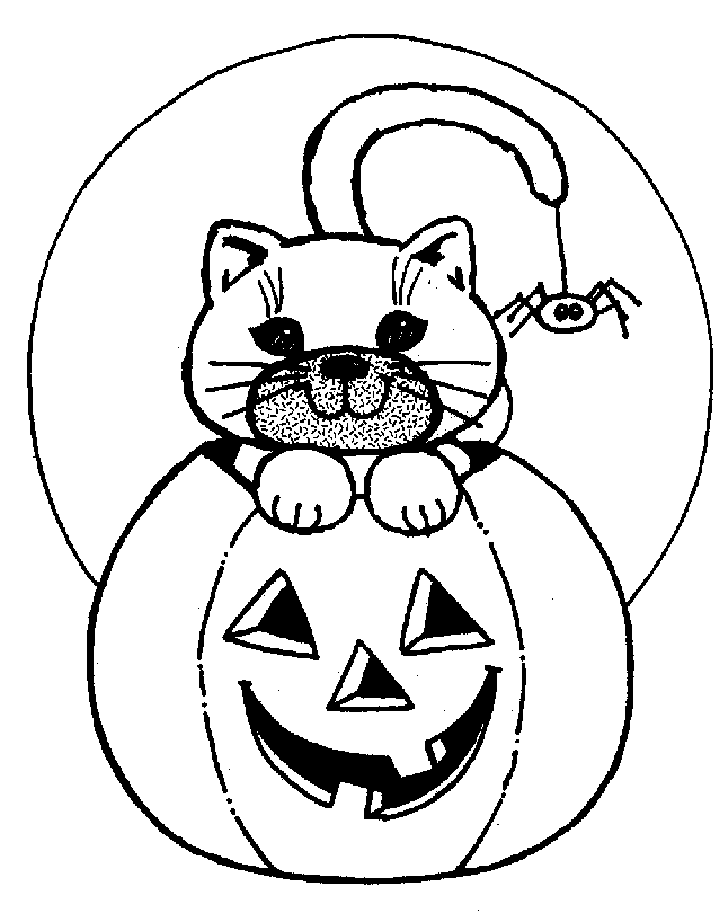 abobora do halloween desenhos para colorir