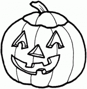 abobora do halloween desenhos para pintar