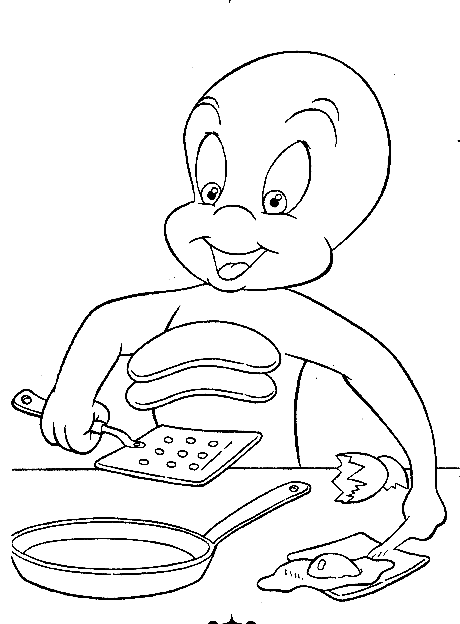 desenhos de gasparzinho para colorir