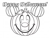 feliz halloween disney para colorir