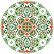 Mandalas de Natal para colorir