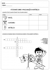 proclamacao da republica atividades de alfabetizacao