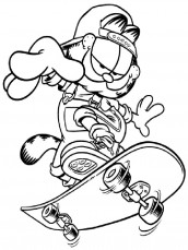 Desenhos de skate para colorir 03