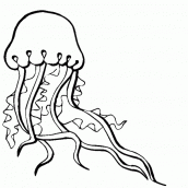 Desenhos para colorir de medusa 02