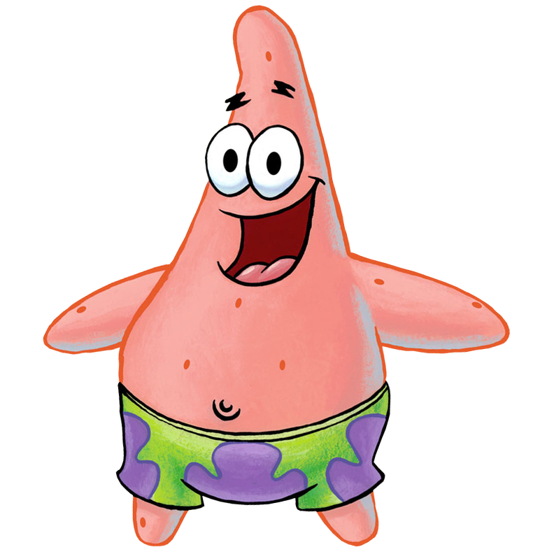 Desenhos do Patrick para Colorir e Imprimir