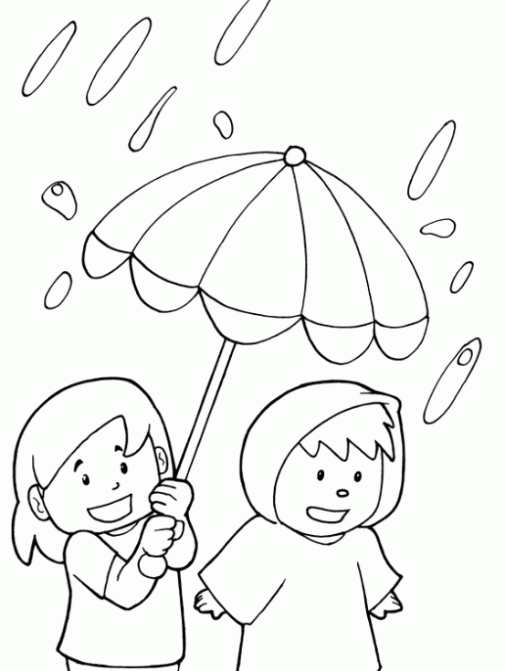 desenhos de chuva para pintar 04