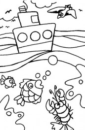 desenhos de oceano para colorir 01