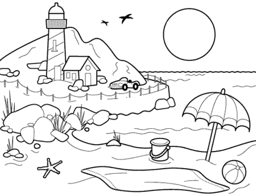 desenhos de verao para colorir 04