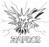 desenhos de zapdos para para colorir 01