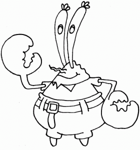 Desenhos de Seu Sirigueijo para colorir