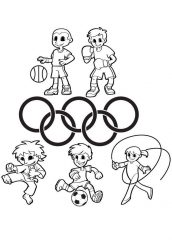 olimpiadas para colorir