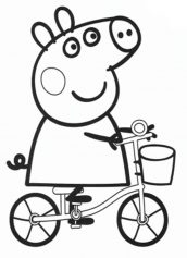 desenhos para imprimir de bicicleta