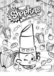 batom shopkins para colorir