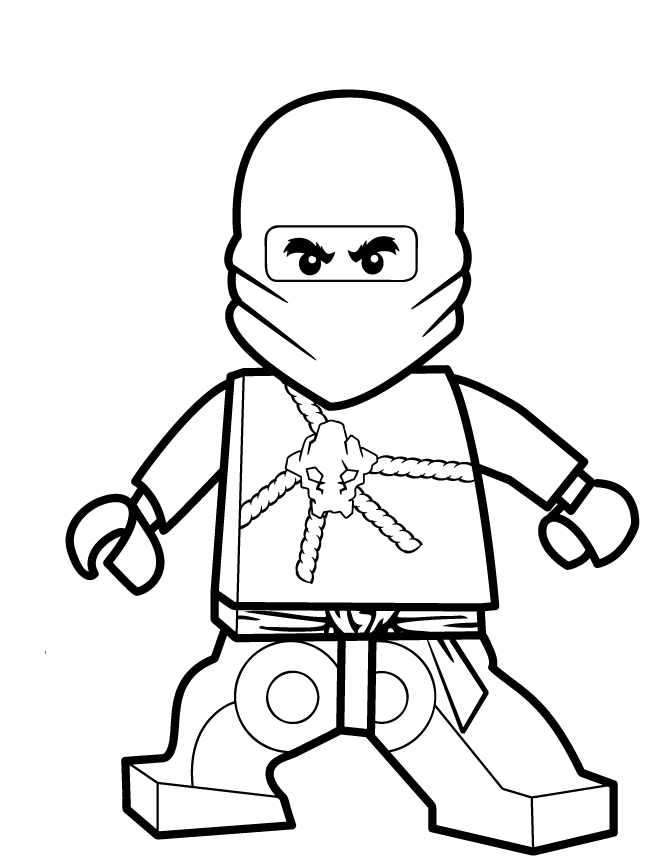 colorir ninjago