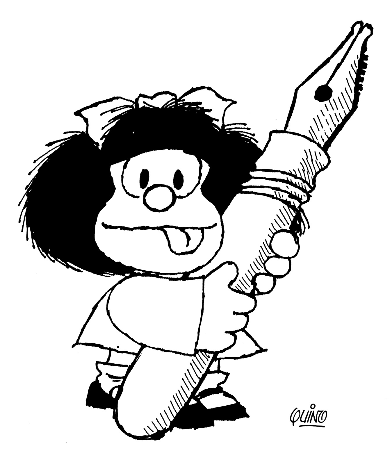 desenhos de mafalda para imprimir