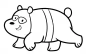 desenhos de ursos sem curso para pintar