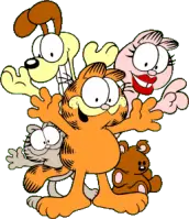 Garfield para colorir