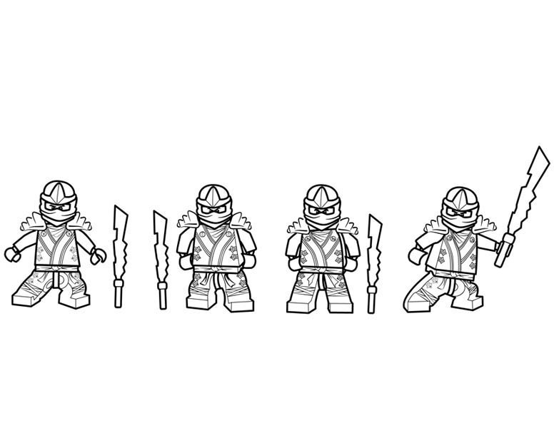 imagens de lego ninjago para colorir e imprimir