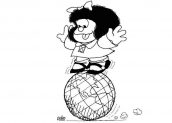 imagens de mafalda para colorir