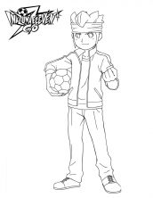 inazuma eleven go desenhos para colorir