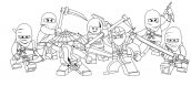 lego ninjago para pintar