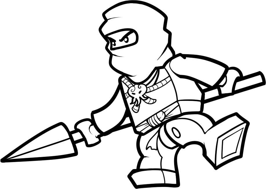 ninjago pintar e imprimir