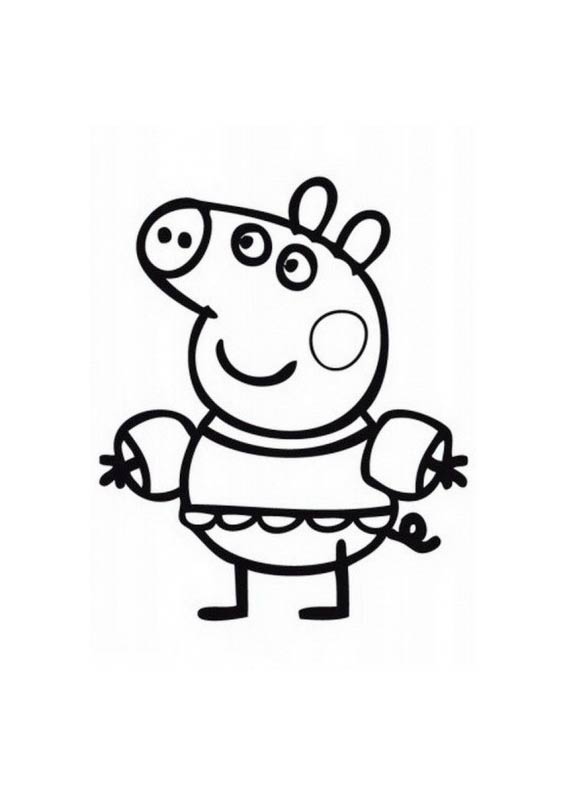 peppa pig para desenhar