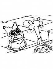 desenhos de chowder para colorir