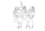 desenhos de lolirock para colorir