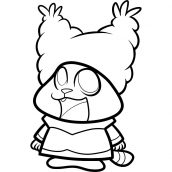 imagens de chowder para colorir