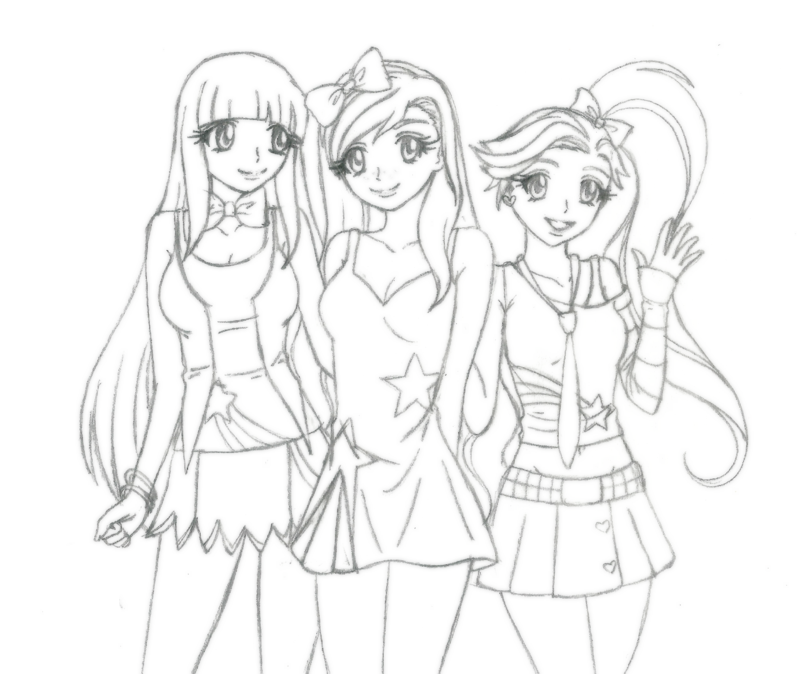 lolirock para pintar