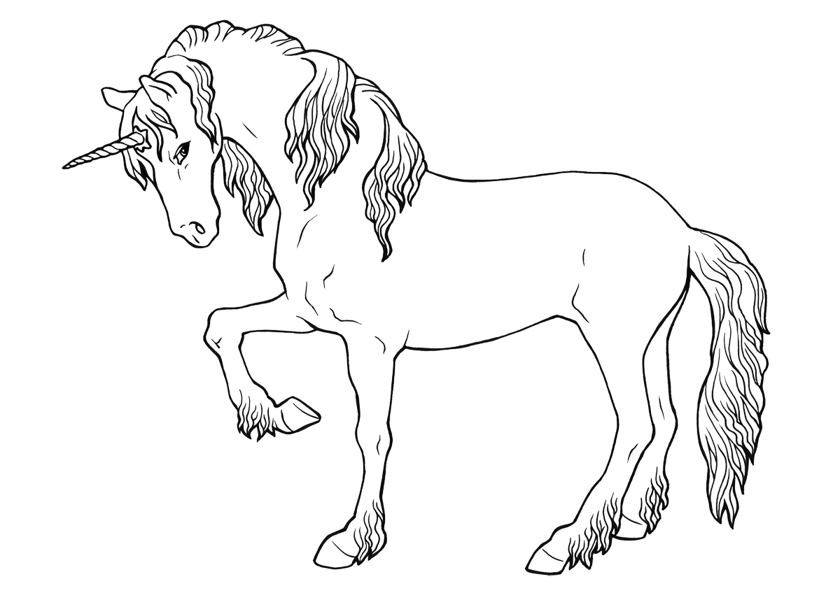 desenhos de unicornio para colorir e imprimir