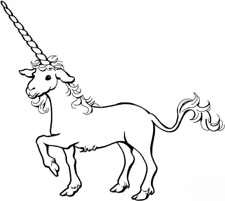 imagem de unicornio para imprimir e pintar